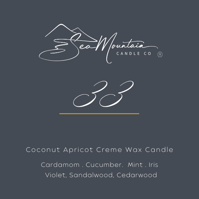 Simply Known As "33" a 7oz. Candle