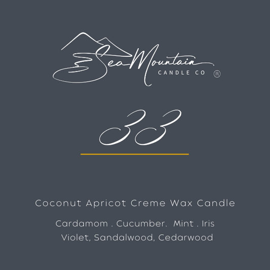 Simply Known As "33" a 7oz. Candle