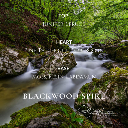 BLACKWOOD SPIRE 11 oz. Candle